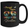 Straight Trippin Cancun Mexico Vacation 2024 Family Summer Mug | teecentury