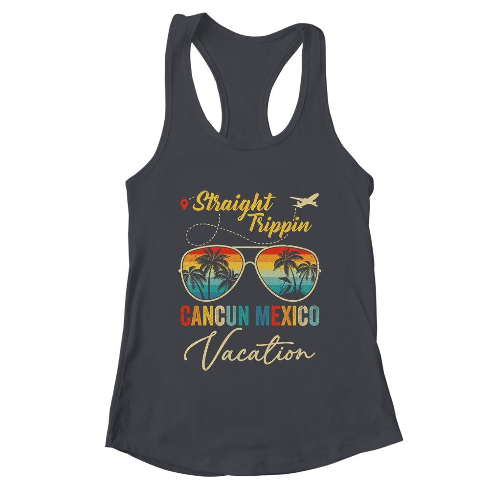 Straight Trippin Cancun Mexico Vacation 2024 Family Summer Shirt & Tank Top | teecentury