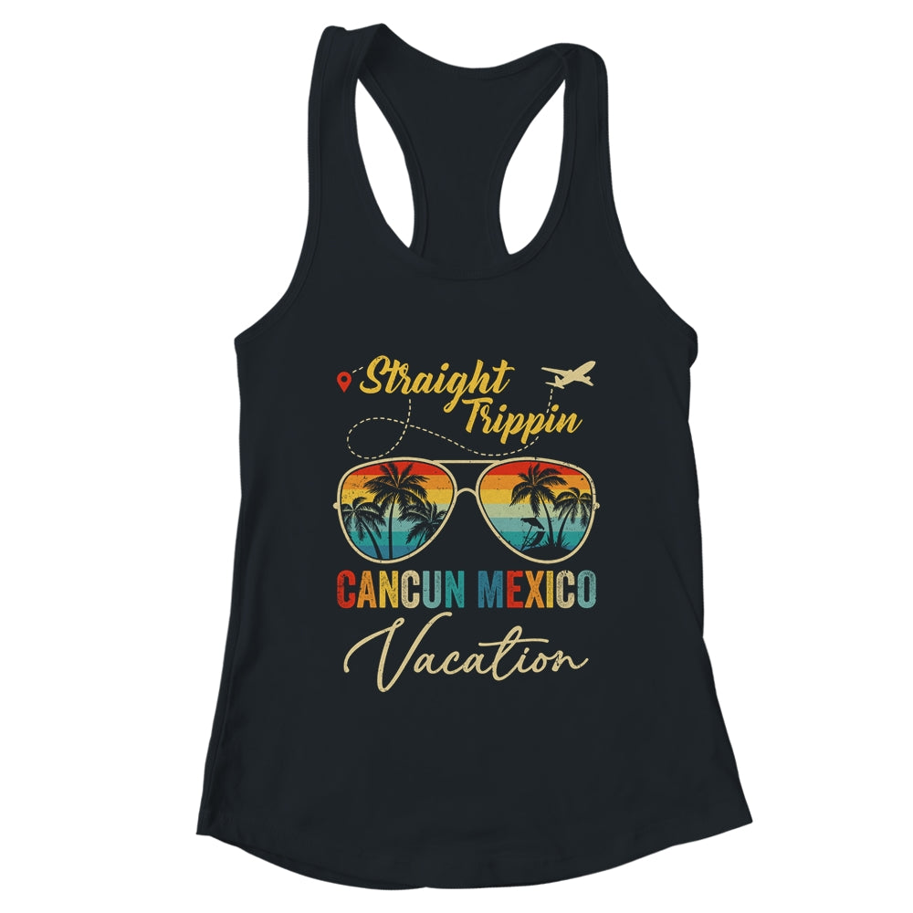 Straight Trippin Cancun Mexico Vacation 2024 Family Summer Shirt & Tank Top | teecentury