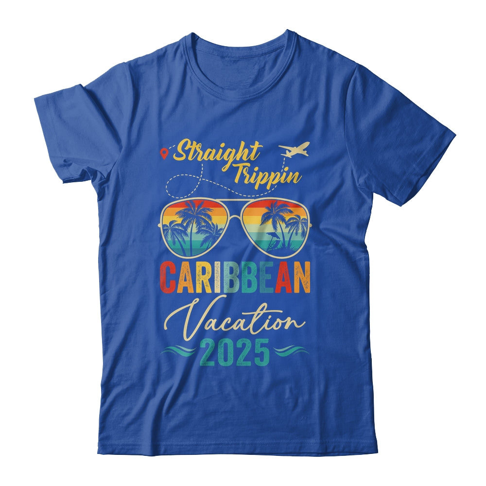 Straight Trippin Caribbean 2025 Family Summer Vacation Shirt & Tank Top | teecentury