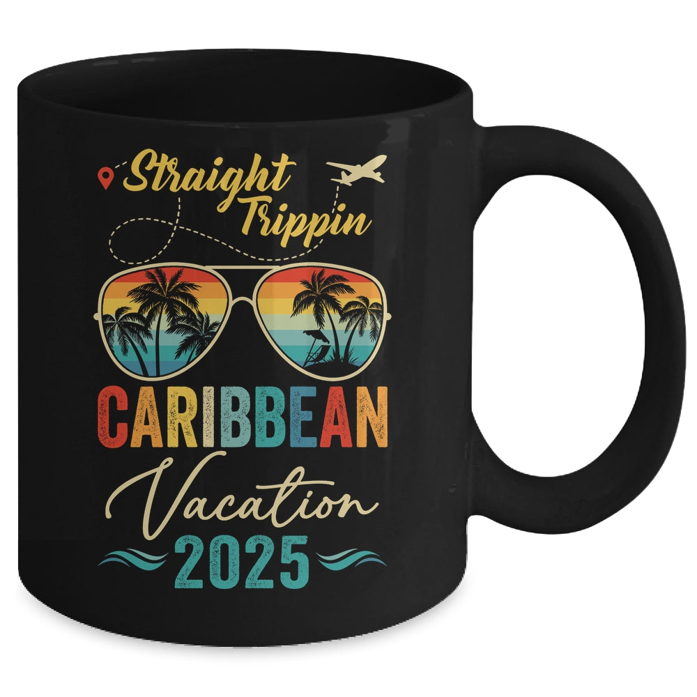 Straight Trippin Caribbean 2025 Family Summer Vacation Mug | teecentury