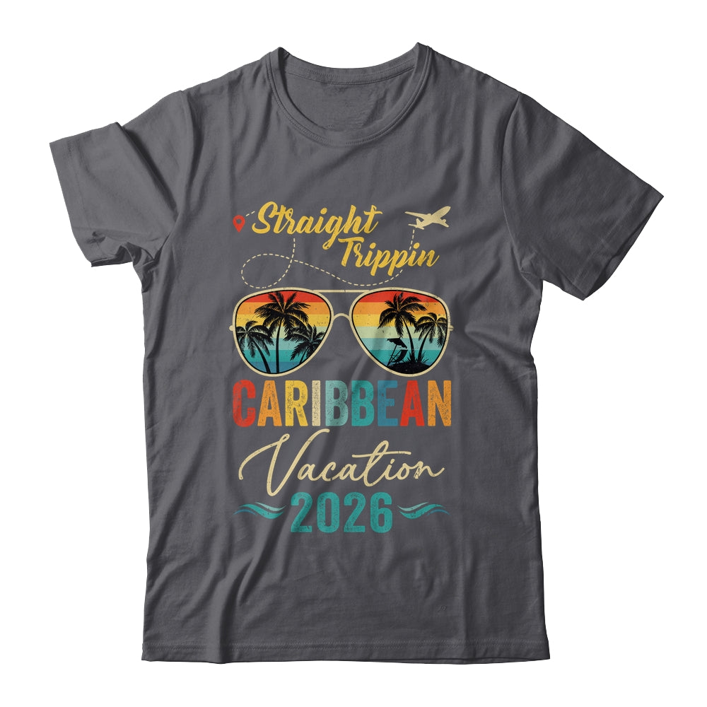 Straight Trippin Caribbean 2026 Family Summer Vacation Shirt & Tank Top | teecentury