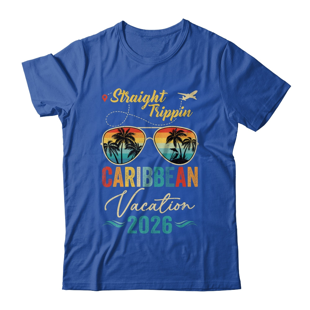 Straight Trippin Caribbean 2026 Family Summer Vacation Shirt & Tank Top | teecentury