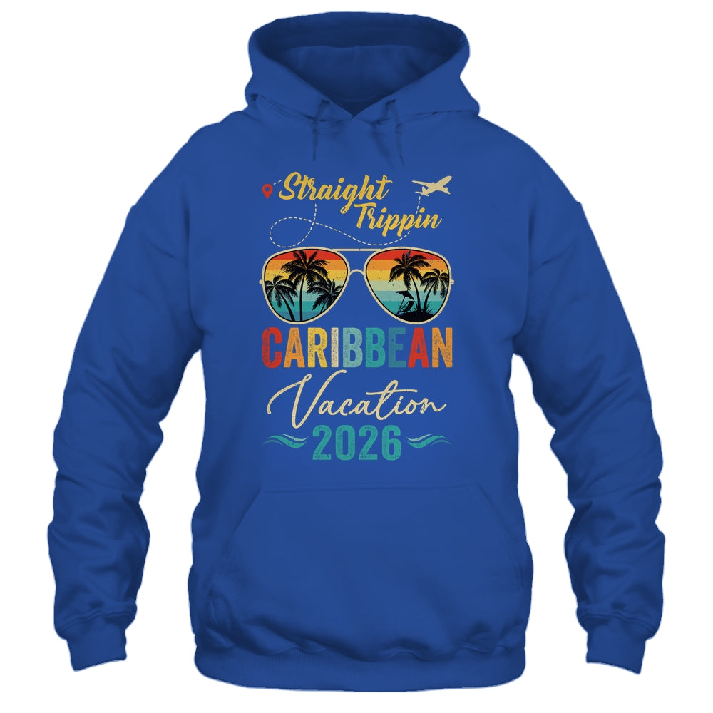 Straight Trippin Caribbean 2026 Family Summer Vacation Shirt & Tank Top | teecentury