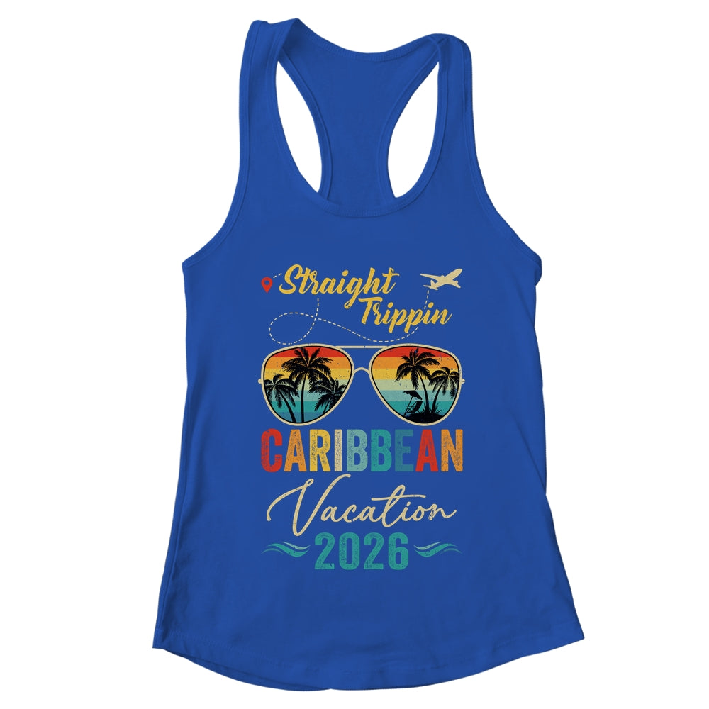 Straight Trippin Caribbean 2026 Family Summer Vacation Shirt & Tank Top | teecentury