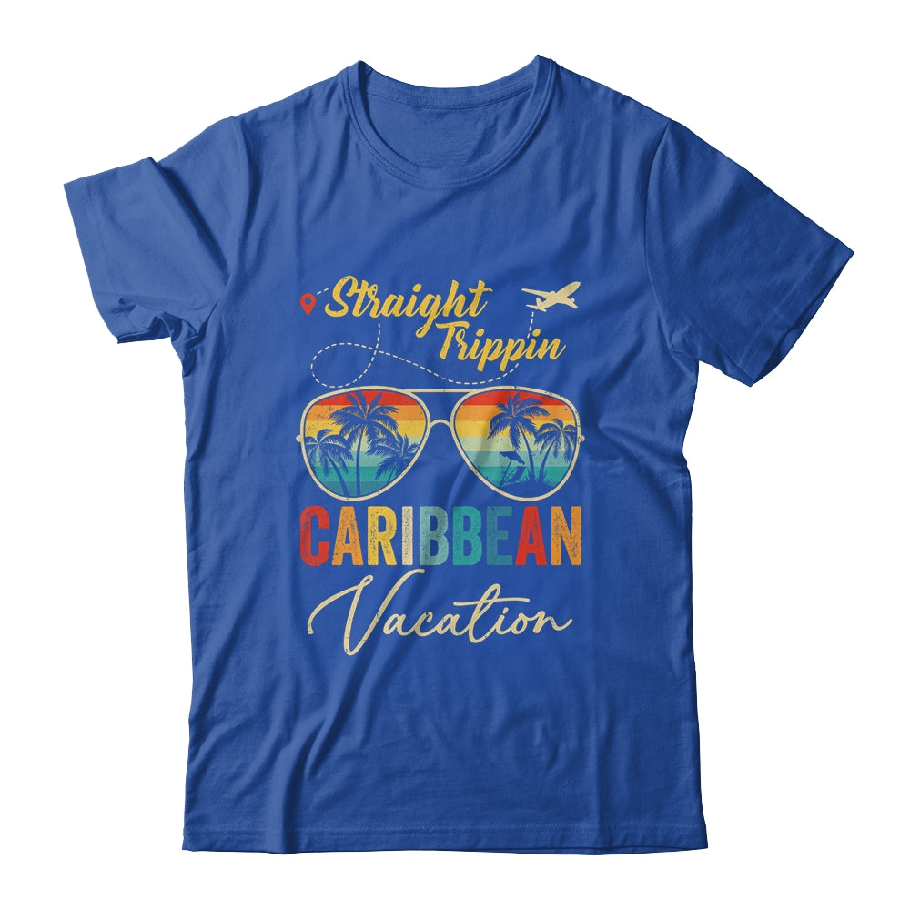 Straight Trippin Caribbean Vacation 2024 Family Summer Shirt & Tank Top | teecentury