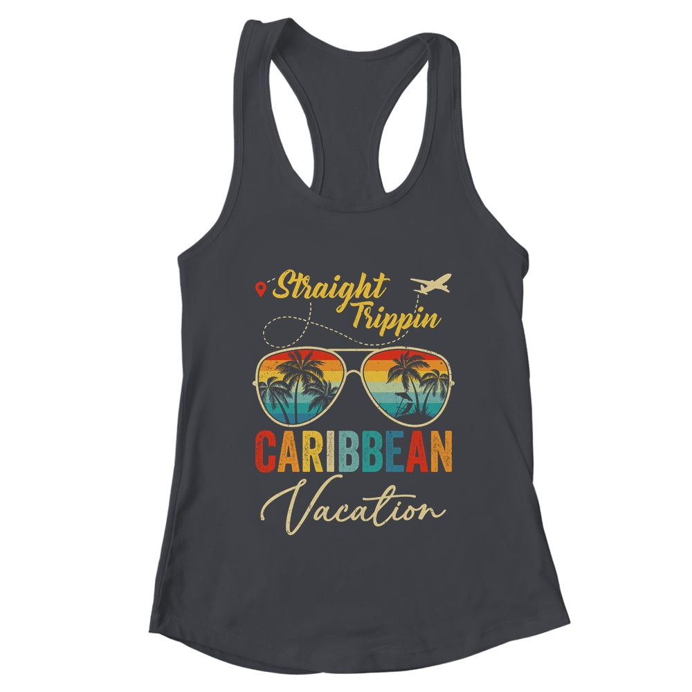 Straight Trippin Caribbean Vacation 2024 Family Summer Shirt & Tank Top | teecentury