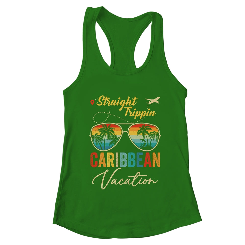 Straight Trippin Caribbean Vacation 2024 Family Summer Shirt & Tank Top | teecentury