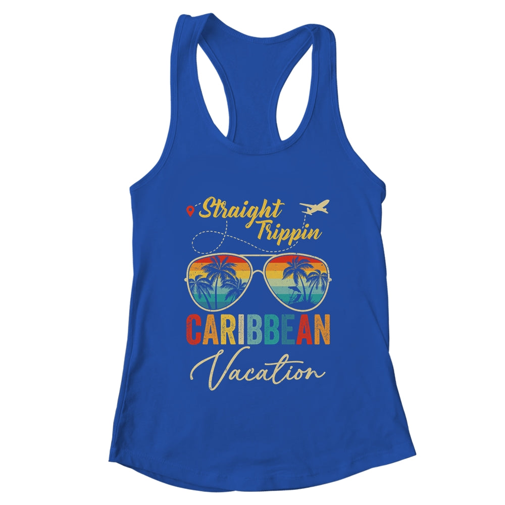 Straight Trippin Caribbean Vacation 2024 Family Summer Shirt & Tank Top | teecentury