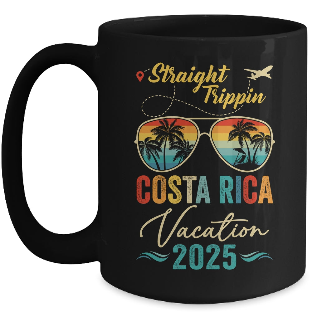 Straight Trippin Costa Rica 2025 Family Summer Vacation Mug | teecentury