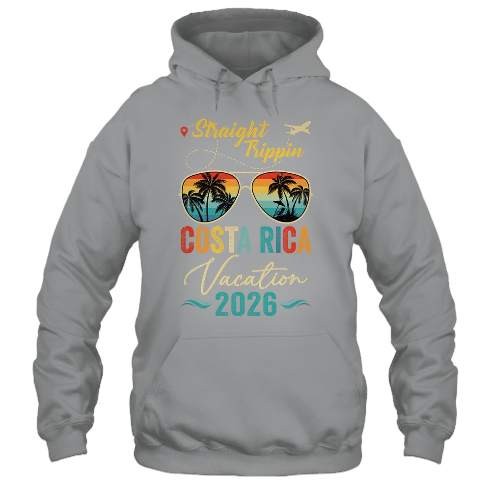 Straight Trippin Costa Rica 2026 Family Summer Vacation Shirt & Tank Top | teecentury