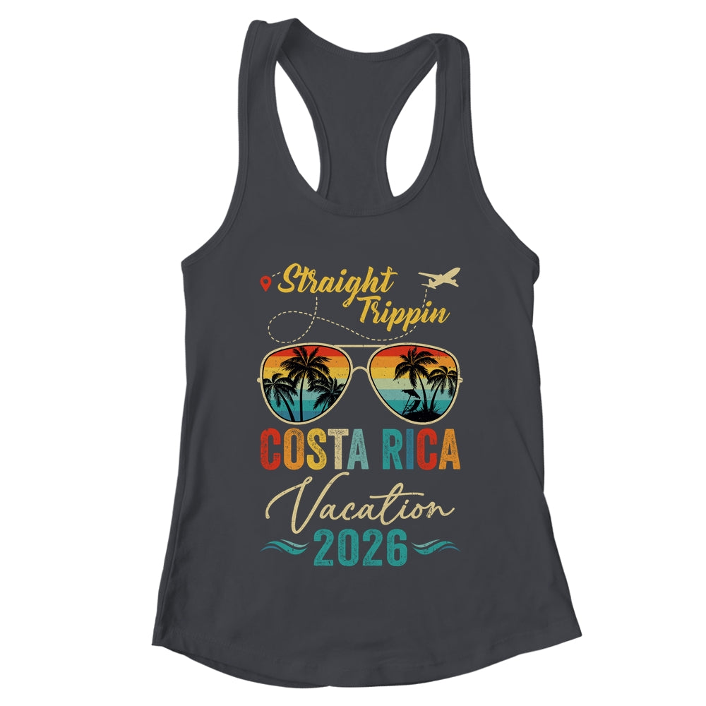 Straight Trippin Costa Rica 2026 Family Summer Vacation Shirt & Tank Top | teecentury