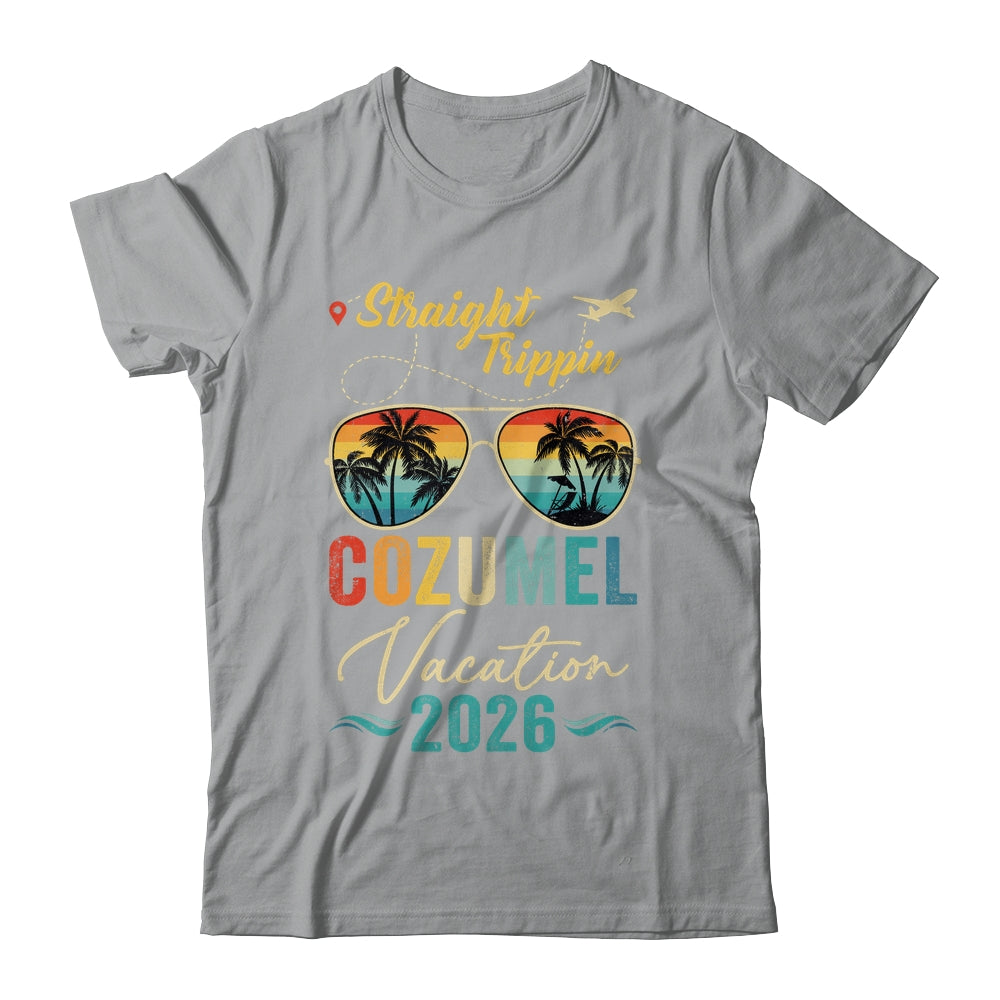 Straight Trippin Cozumel 2026 Family Summer Vacation Shirt & Tank Top | teecentury