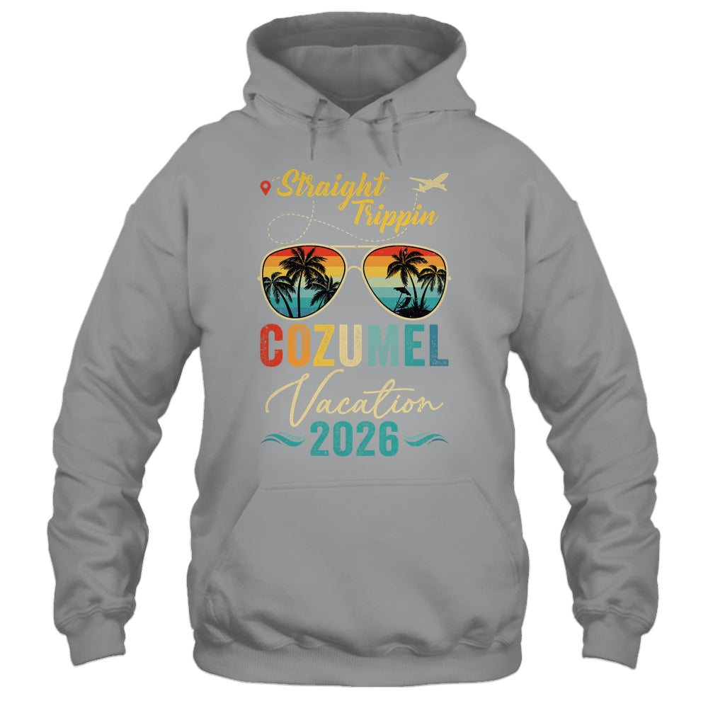 Straight Trippin Cozumel 2026 Family Summer Vacation Shirt & Tank Top | teecentury