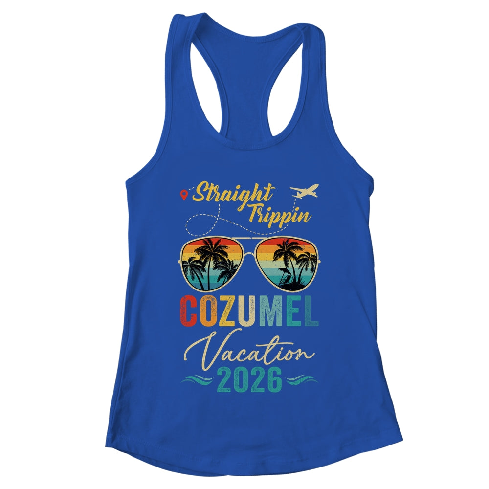 Straight Trippin Cozumel 2026 Family Summer Vacation Shirt & Tank Top | teecentury