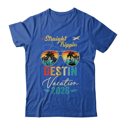 Straight Trippin Destin 2026 Family Summer Vacation Shirt & Tank Top | teecentury