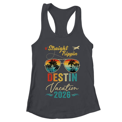 Straight Trippin Destin 2026 Family Summer Vacation Shirt & Tank Top | teecentury