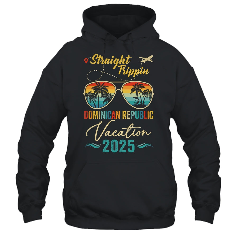 Straight Trippin Dominican Republic 2025 Family Summer Vacation Shirt & Tank Top | teecentury