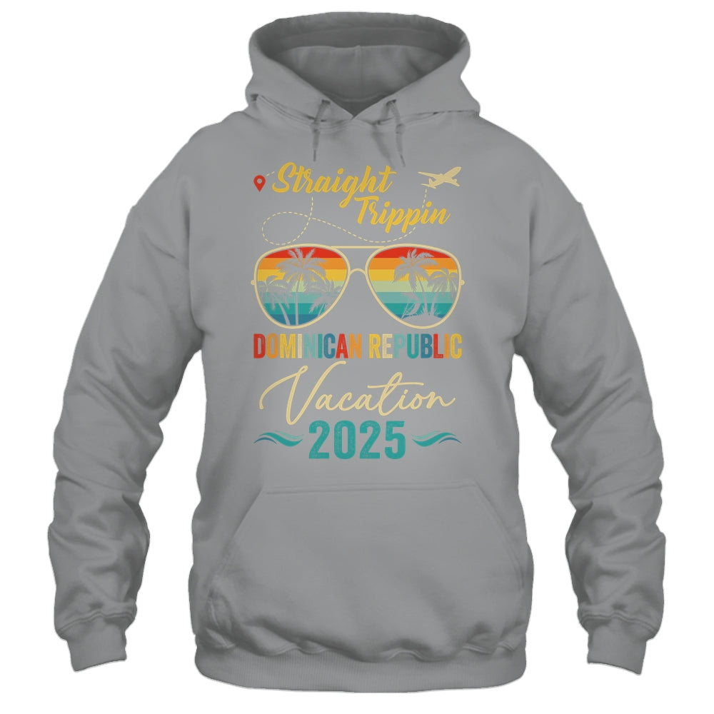 Straight Trippin Dominican Republic 2025 Family Summer Vacation Shirt & Tank Top | teecentury
