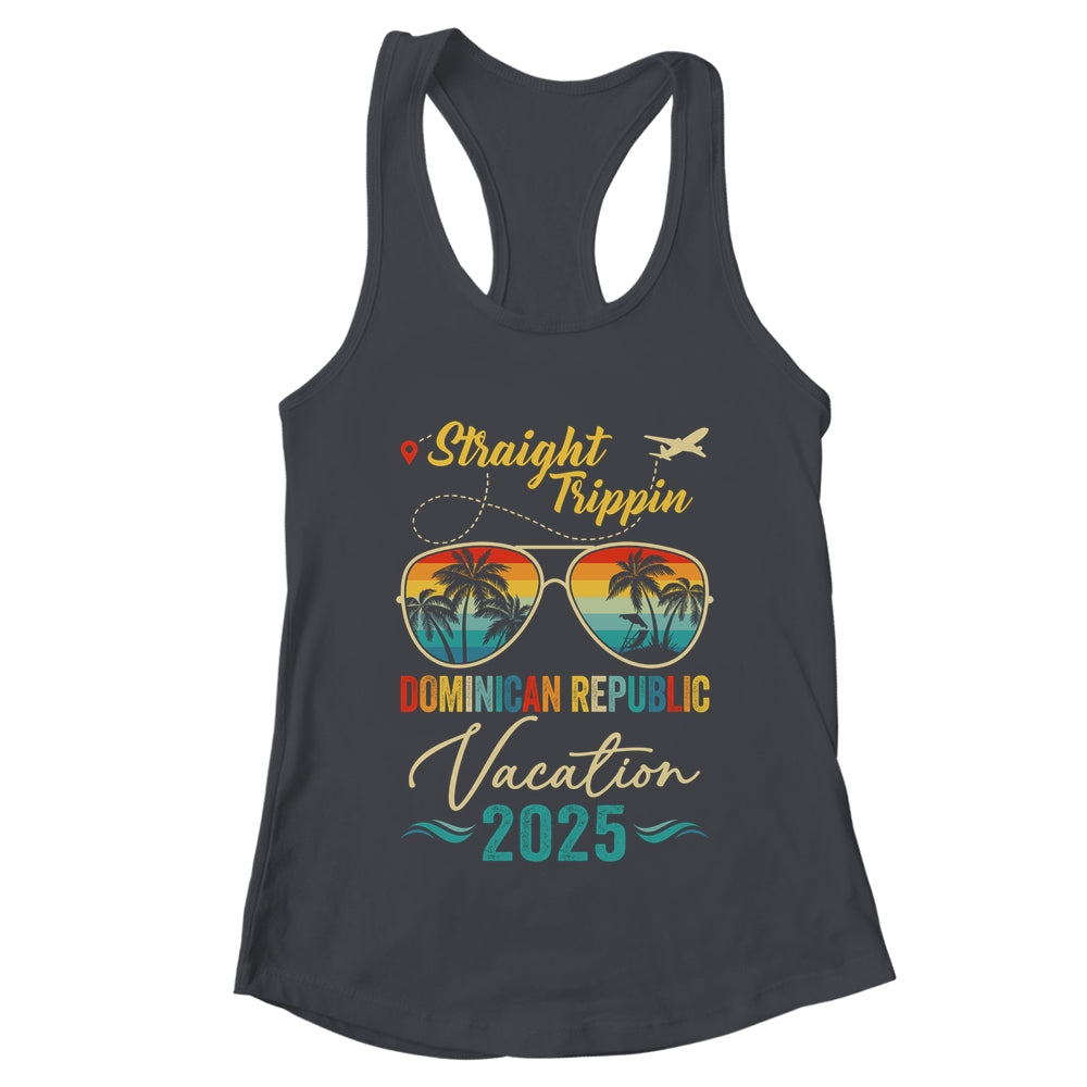 Straight Trippin Dominican Republic 2025 Family Summer Vacation Shirt & Tank Top | teecentury