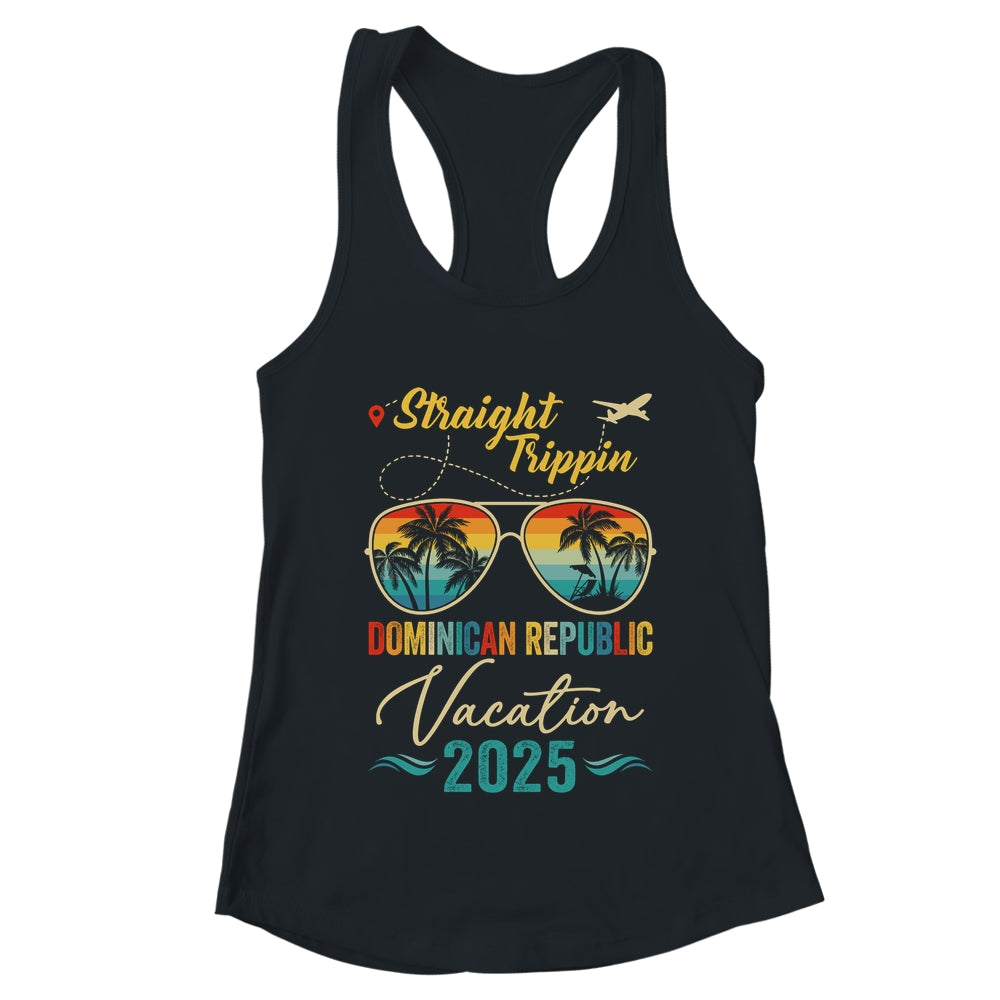 Straight Trippin Dominican Republic 2025 Family Summer Vacation Shirt & Tank Top | teecentury