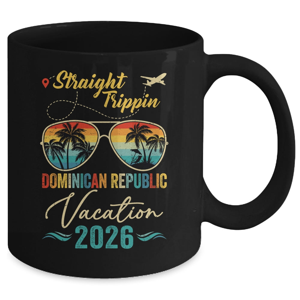 Straight Trippin Dominican Republic 2026 Family Summer Vacation Mug | teecentury