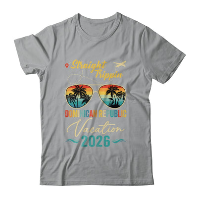 Straight Trippin Dominican Republic 2026 Family Summer Vacation Shirt & Tank Top | teecentury