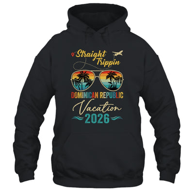 Straight Trippin Dominican Republic 2026 Family Summer Vacation Shirt & Tank Top | teecentury