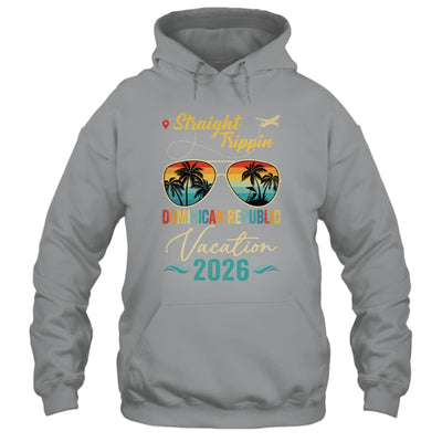 Straight Trippin Dominican Republic 2026 Family Summer Vacation Shirt & Tank Top | teecentury