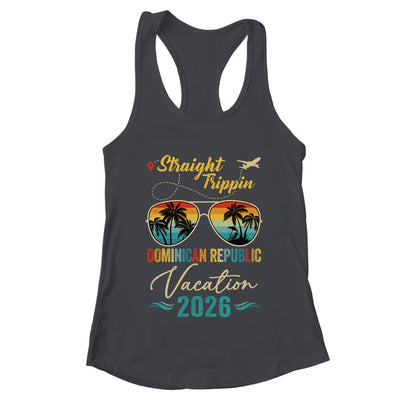 Straight Trippin Dominican Republic 2026 Family Summer Vacation Shirt & Tank Top | teecentury