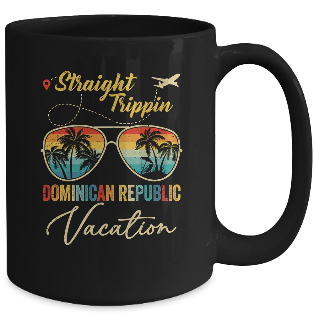 Straight Trippin Dominican Republic Vacation 2024 Family Summer Mug | teecentury
