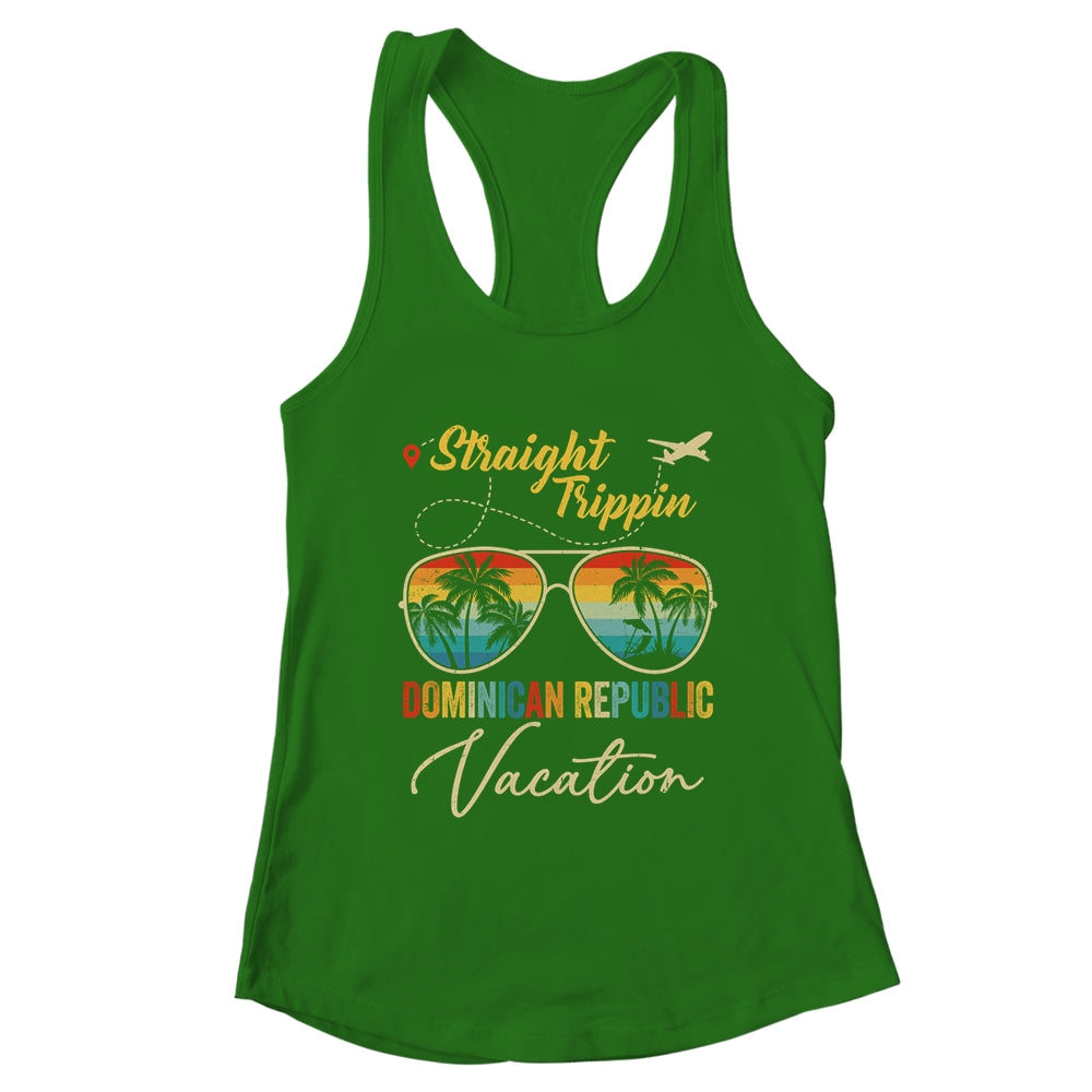 Straight Trippin Dominican Republic Vacation 2024 Family Summer Shirt & Tank Top | teecentury