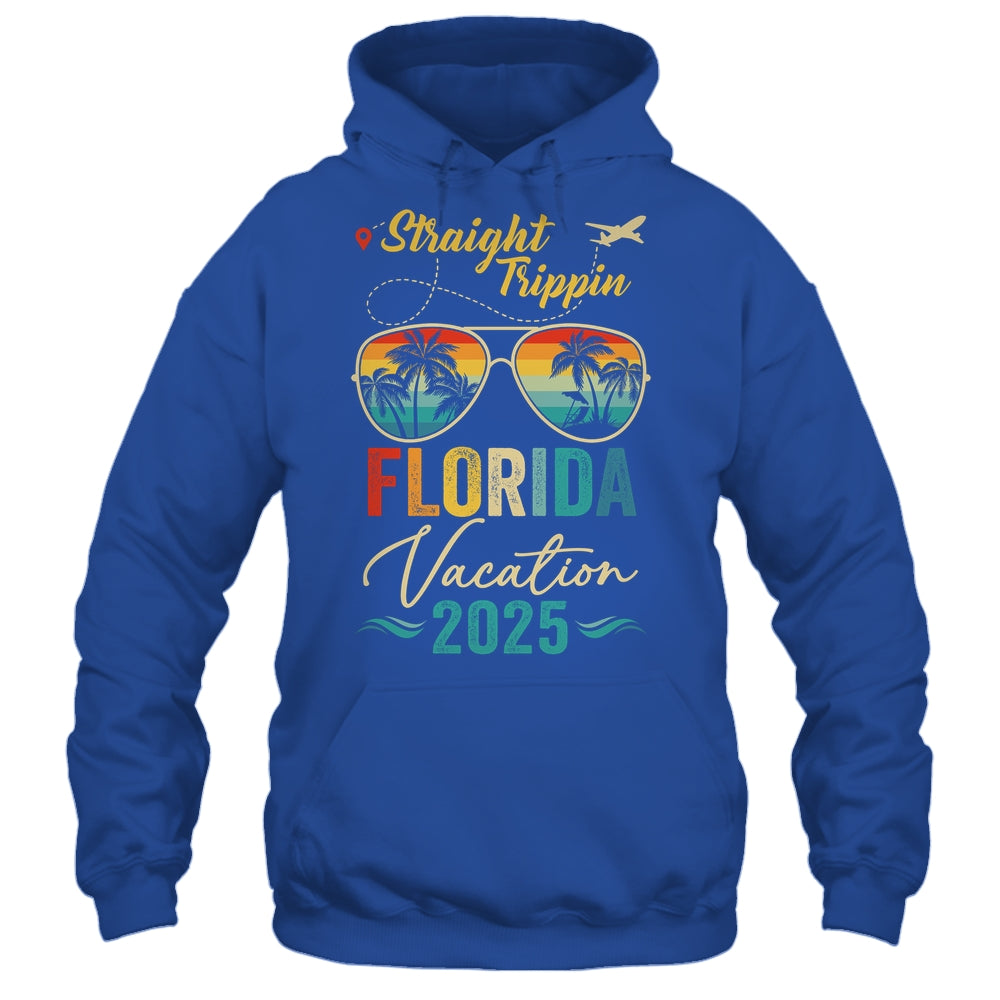 Straight Trippin Florida 2025 Family Summer Vacation Shirt & Tank Top | teecentury