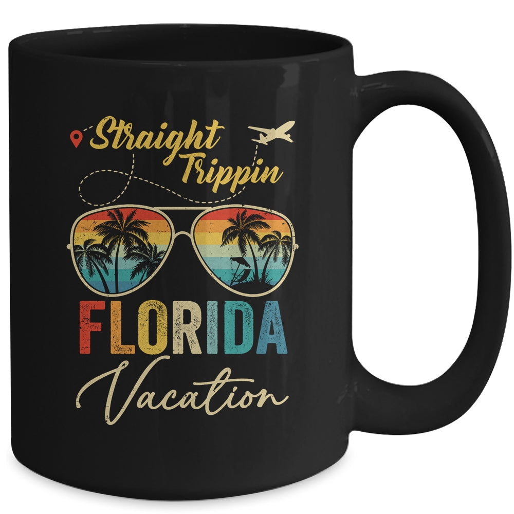 Straight Trippin Florida Vacation 2024 Family Summer Mug | teecentury