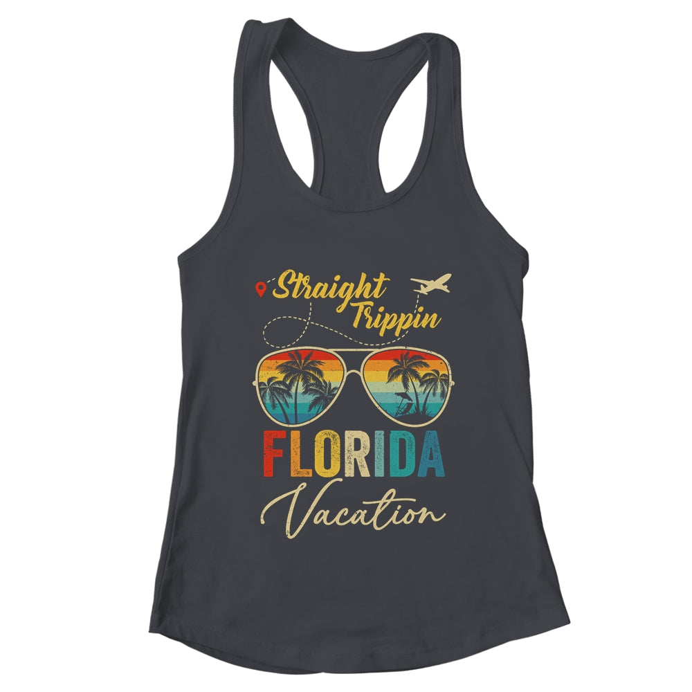 Straight Trippin Florida Vacation 2024 Family Summer Shirt & Tank Top | teecentury