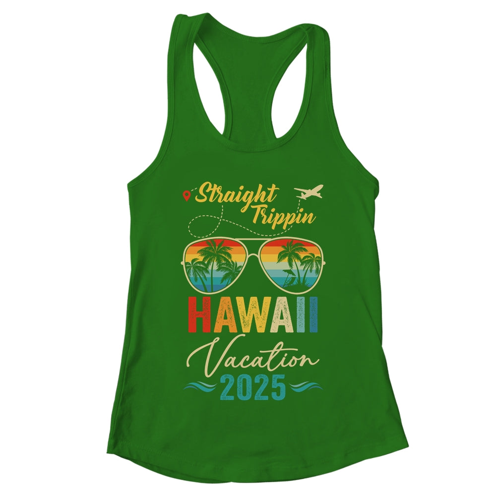 Straight Trippin Hawaii 2025 Family Summer Vacation Shirt & Tank Top | teecentury