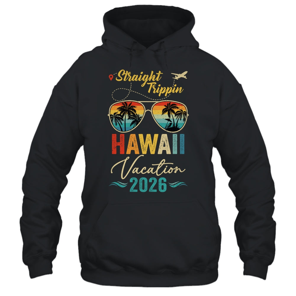 Straight Trippin Hawaii 2026 Family Summer Vacation Shirt & Tank Top | teecentury