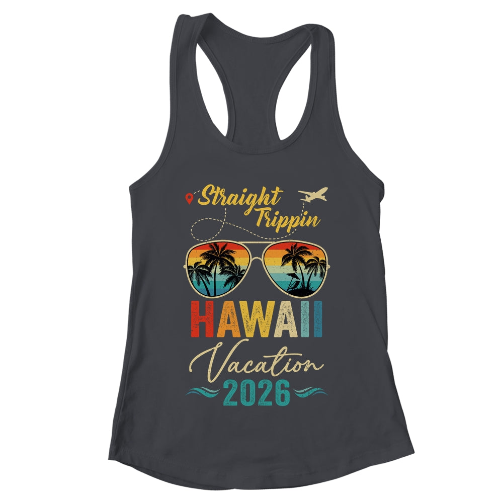 Straight Trippin Hawaii 2026 Family Summer Vacation Shirt & Tank Top | teecentury