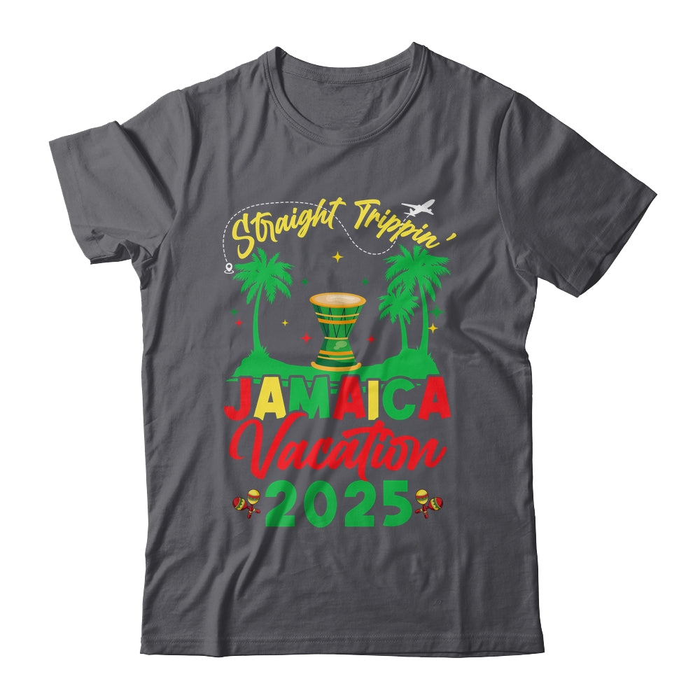 Straight Trippin Jamaica 2025 Couples Trip Family Vacation Shirt & Tank Top | teecentury