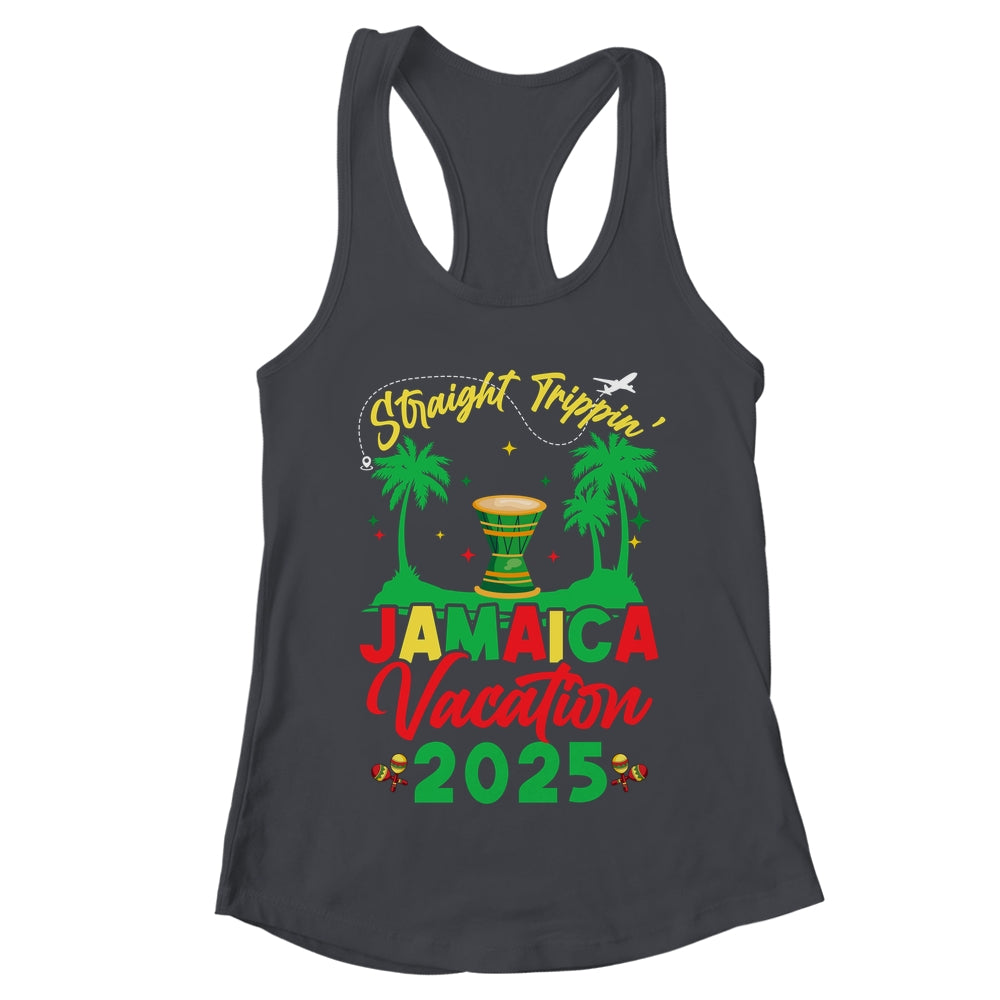 Straight Trippin Jamaica 2025 Couples Trip Family Vacation Shirt & Tank Top | teecentury