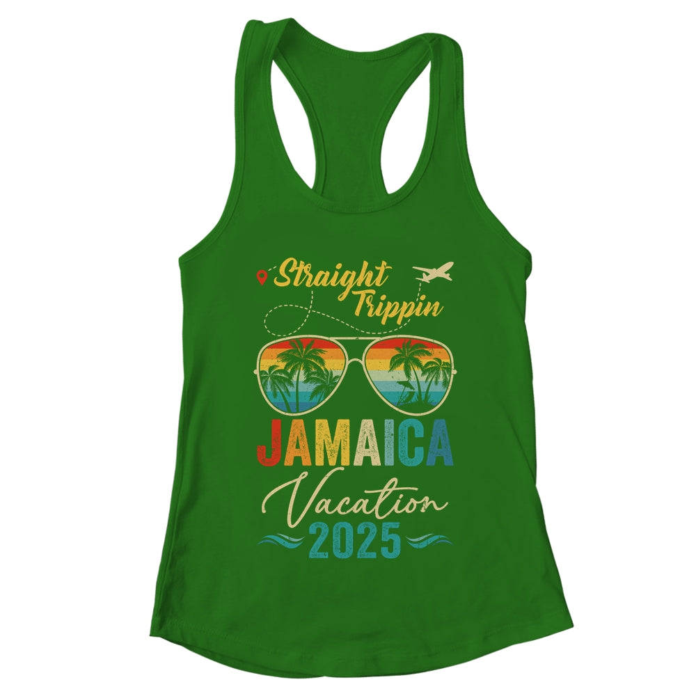 Straight Trippin Jamaica 2025 Family Summer Vacation Shirt & Tank Top | teecentury