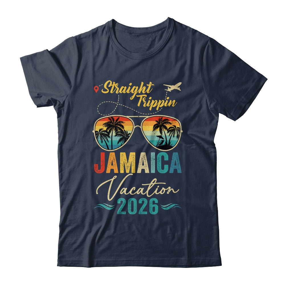 Straight Trippin Jamaica 2026 Family Summer Vacation Shirt & Tank Top | teecentury
