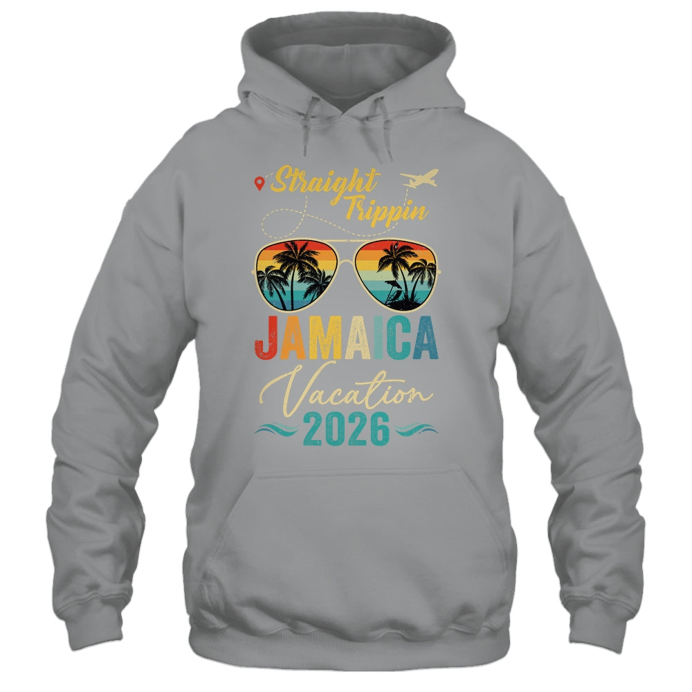 Straight Trippin Jamaica 2026 Family Summer Vacation Shirt & Tank Top | teecentury