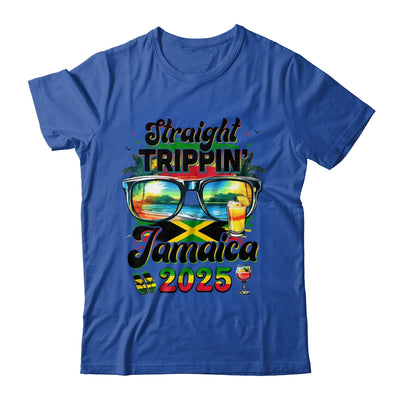 Straight Trippin' Jamaica Family Vacation Girls Trip 2025 Shirt & Tank Top | teecentury