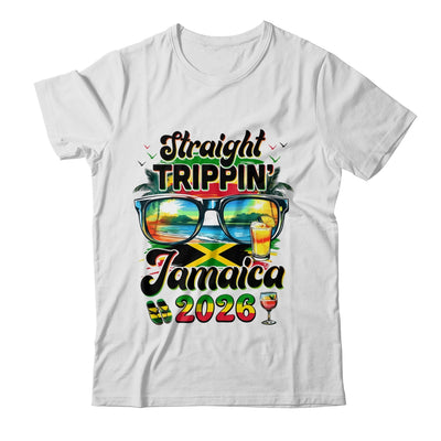 Straight Trippin' Jamaica Family Vacation Girls Trip 2026 Shirt & Tank Top | teecentury