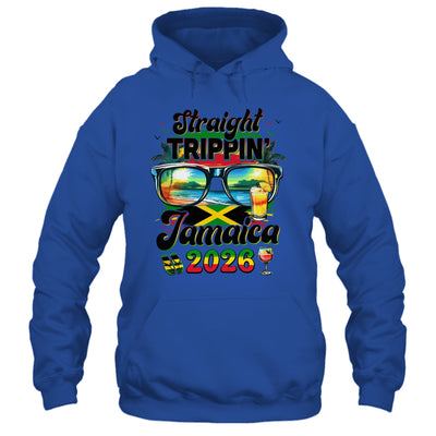 Straight Trippin' Jamaica Family Vacation Girls Trip 2026 Shirt & Tank Top | teecentury
