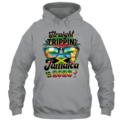 Straight Trippin' Jamaica Family Vacation Girls Trip 2026 Shirt & Tank Top | teecentury