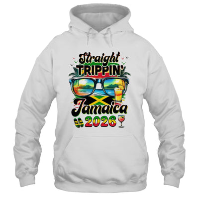 Straight Trippin' Jamaica Family Vacation Girls Trip 2026 Shirt & Tank Top | teecentury