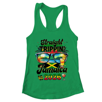 Straight Trippin' Jamaica Family Vacation Girls Trip 2026 Shirt & Tank Top | teecentury