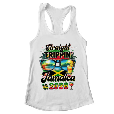 Straight Trippin' Jamaica Family Vacation Girls Trip 2026 Shirt & Tank Top | teecentury